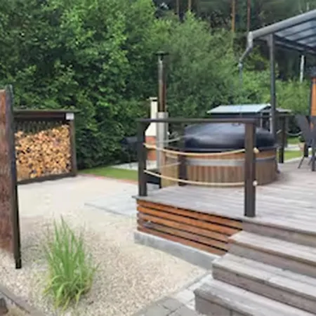 Mobilheim Am Murner - Privater Badezuber & Grill * Wackersdorf