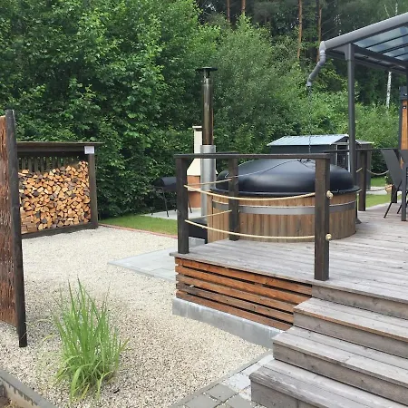 Mobilheim Am Murner - Privater Badezuber & Grill