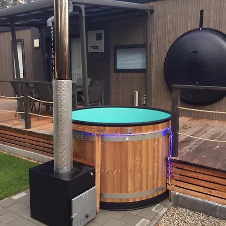 Apartment Mobilheim Am Murner - Privater Badezuber & Grill